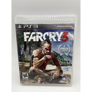 Far Cry 3 | Sony PlayStation 3 (PS3), 2012 | CIB | Tested & Works